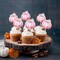 36Pcs Little Pumpkin Cupcake Toppers – Pink Fall Theme Baby Shower, Thanksgiving, Birthday, Gender Reveal Party Decorations